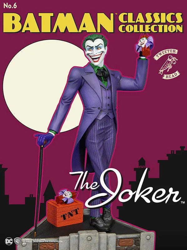 DC Comics - Statue Batman Classic Collection: Joker (Classic Ver.)ㅤ – Gantaku – ActionFigure Brasil