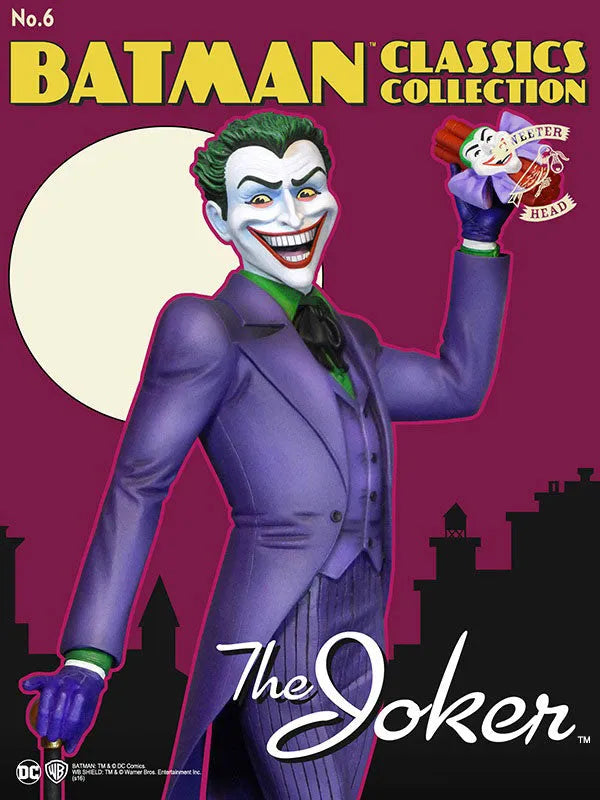 DC Comics - Statue Batman Classic Collection: Joker (Classic Ver.)ㅤ – Gantaku – ActionFigure Brasil