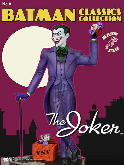 DC Comics - Statue Batman Classic Collection: Joker (Classic Ver.)ㅤ – Gantaku – ActionFigure Brasil — close