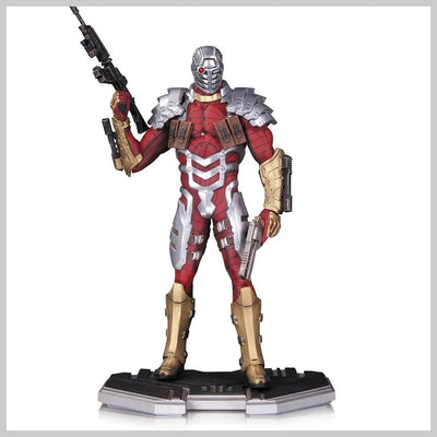 DC Comics Statue "Icons" Deadshotㅤ – DC Collectibles – ActionFigure Brasil — ângulo diferente
