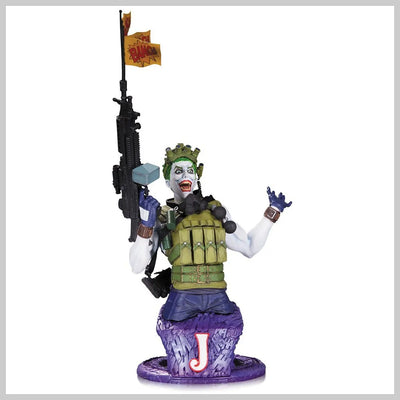 DC Comics Statue "Super Villains" Jokerㅤ – DC Collectibles – ActionFigure Brasil — ângulo diferente