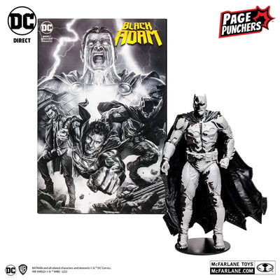 DC Direct "Page Punchers" Batman (Line Art Variant) [Comic/Black Adam]ㅤ – McFarlane Toys – ActionFigureBrasil — ângulo diferente