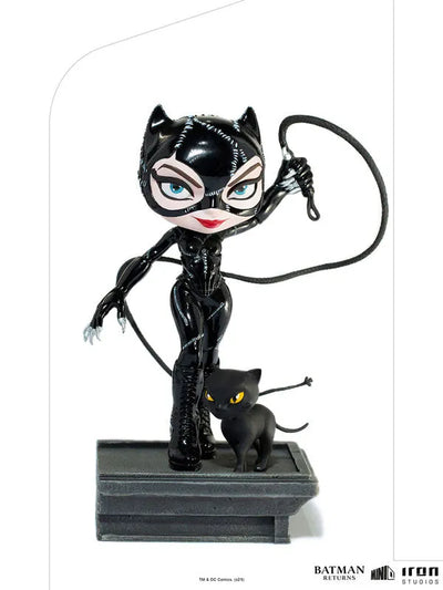 "DC" Iron Studios Mini Statue "Minico" Catwoman [Movie "Batman Returns"]ㅤ – Iron Studios – ActionFigure Brasil