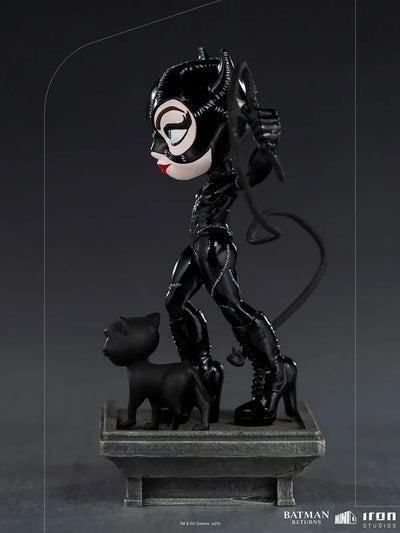 "DC" Iron Studios Mini Statue "Minico" Catwoman [Movie "Batman Returns"]ㅤ – Iron Studios – ActionFigure Brasil — close