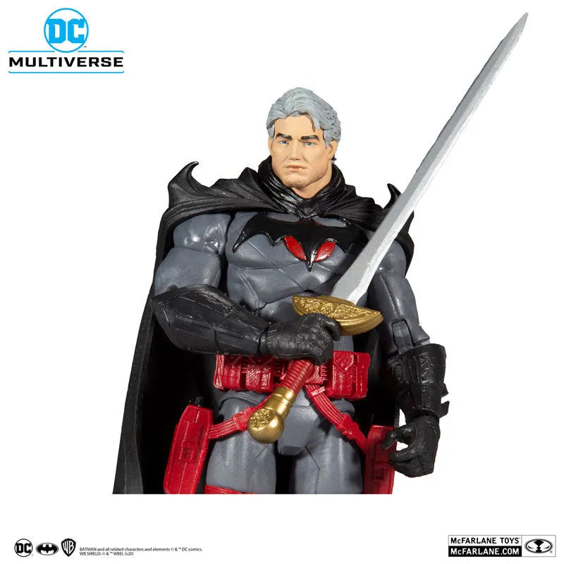 DC Multiverse 7 Inch, Action Figure #052 Batman (No Mask) [Comic/Flashpoint]ㅤ – McFarlane Toys – ActionFigure Brasil