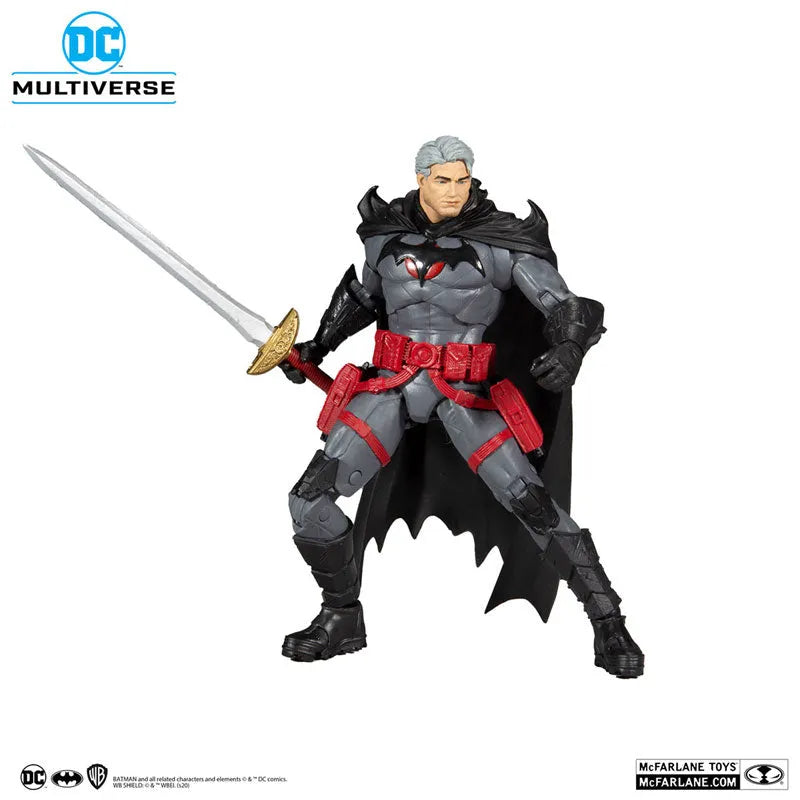 DC Multiverse 7 Inch, Action Figure #052 Batman (No Mask) [Comic/Flashpoint]ㅤ – McFarlane Toys – ActionFigure Brasil