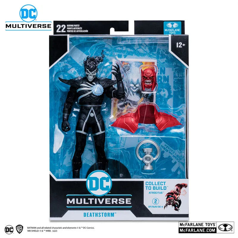 DC Multiverse 7 Inch, Action Figure #158 Deathstorm [Comic/Blackest Night]ㅤ – McFarlane Toys – ActionFigureBrasil