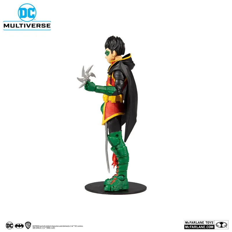 DC Multiverse 7 Inch Action Figure Robin (Damian Wayne) [Comic/Teen Titans]ㅤ – McFarlane Toys – ActionFigure Brasil