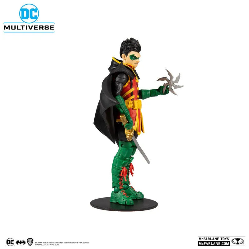 DC Multiverse 7 Inch Action Figure Robin (Damian Wayne) [Comic/Teen Titans]ㅤ – McFarlane Toys – ActionFigure Brasil