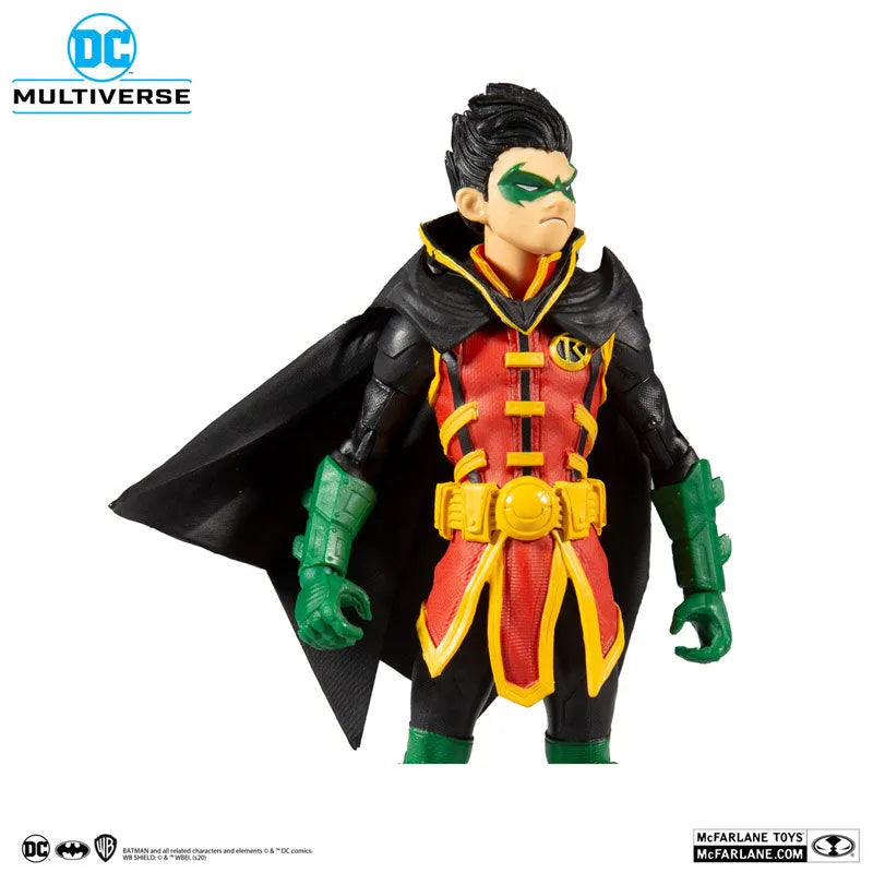 DC Multiverse 7 Inch Action Figure Robin (Damian Wayne) [Comic/Teen Titans]ㅤ – McFarlane Toys – ActionFigure Brasil
