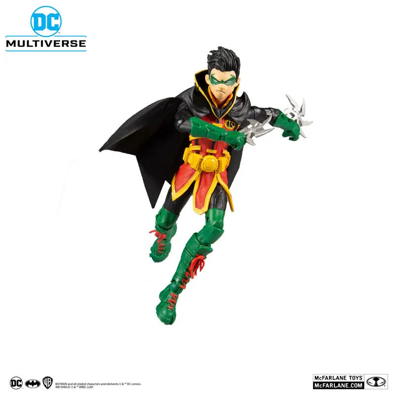 DC Multiverse 7 Inch Action Figure Robin (Damian Wayne) [Comic/Teen Titans]ㅤ – McFarlane Toys – ActionFigure Brasil