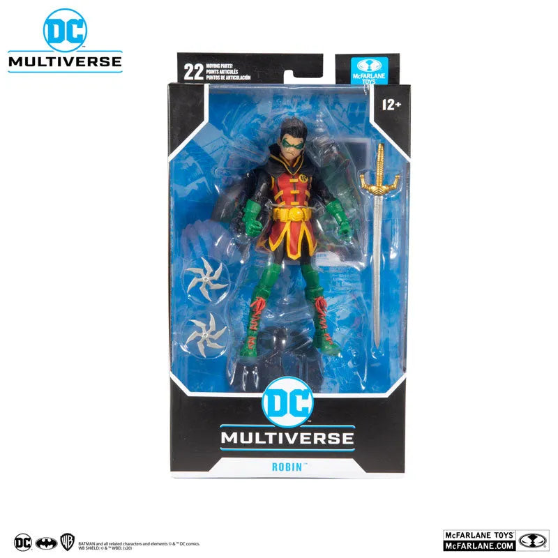 DC Multiverse 7 Inch Action Figure Robin (Damian Wayne) [Comic/Teen Titans]ㅤ – McFarlane Toys – ActionFigure Brasil