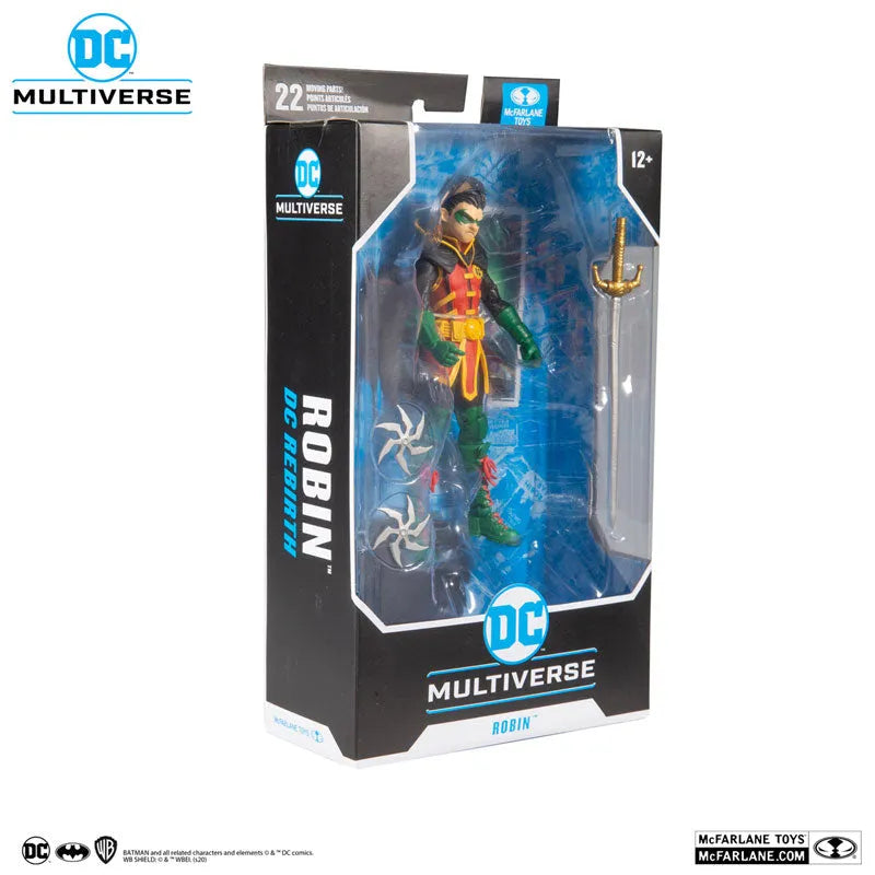 DC Multiverse 7 Inch Action Figure Robin (Damian Wayne) [Comic/Teen Titans]ㅤ – McFarlane Toys – ActionFigure Brasil