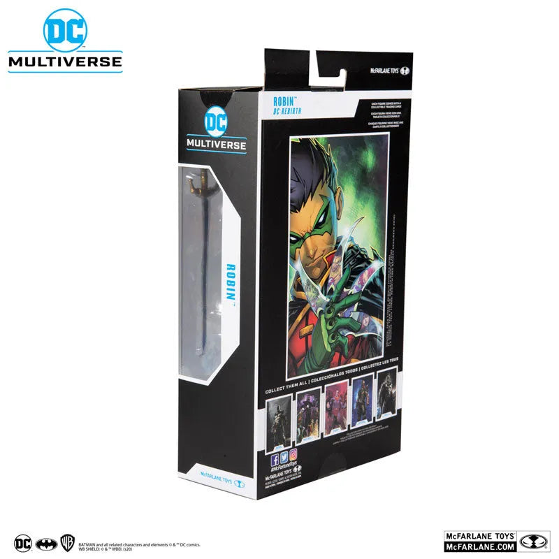 DC Multiverse 7 Inch Action Figure Robin (Damian Wayne) [Comic/Teen Titans]ㅤ – McFarlane Toys – ActionFigure Brasil