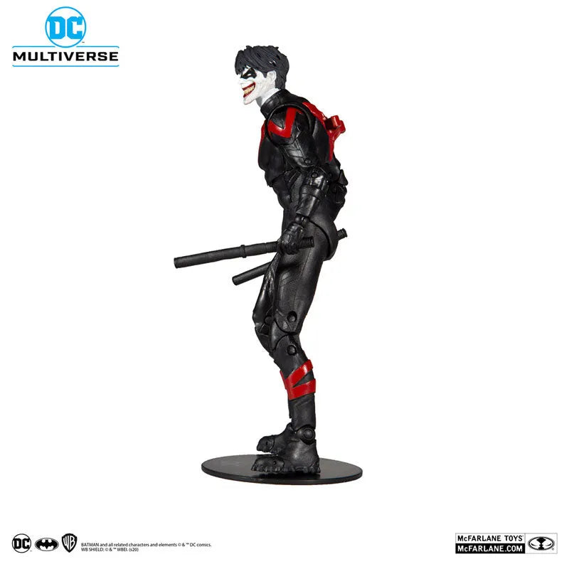 DC Multiverse Action Figure #050 Nightwing, Joker [Comic/Death of the Family]ㅤ – McFarlane Toys – ActionFigure Brasil