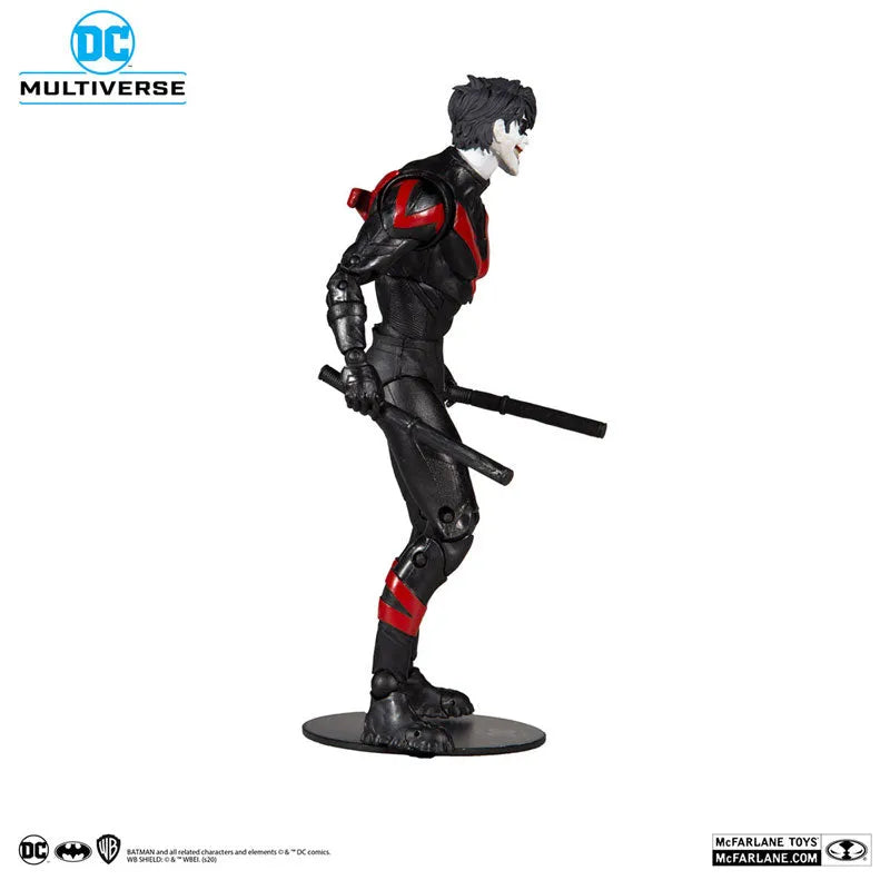 DC Multiverse Action Figure #050 Nightwing, Joker [Comic/Death of the Family]ㅤ – McFarlane Toys – ActionFigure Brasil
