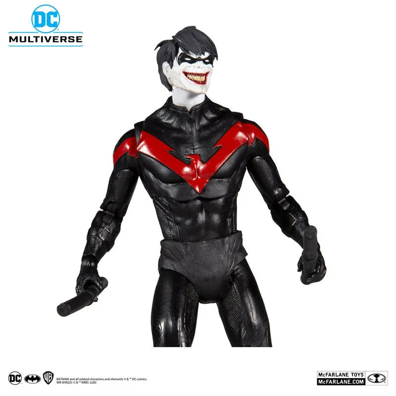 DC Multiverse Action Figure #050 Nightwing, Joker [Comic/Death of the Family]ㅤ – McFarlane Toys – ActionFigure Brasil