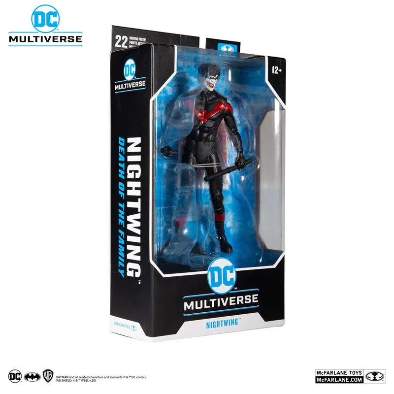 DC Multiverse Action Figure #050 Nightwing, Joker [Comic/Death of the Family]ㅤ – McFarlane Toys – ActionFigure Brasil