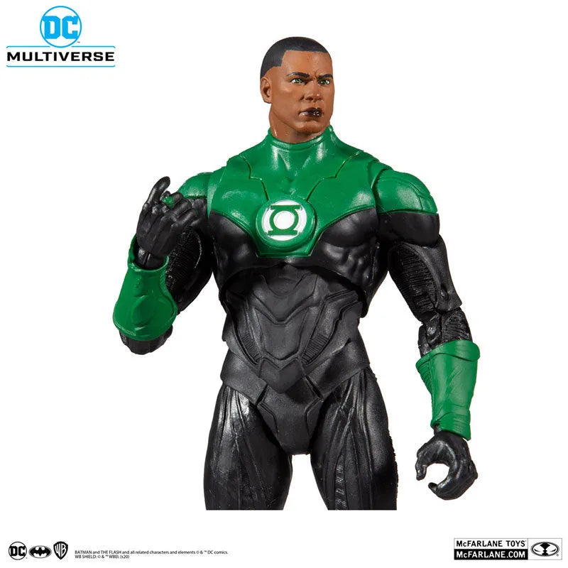 DC Multiverse Action Figure #053 Green Lantern (John Stewart) [Comic/DC Rebirth]ㅤ – McFarlane Toys – ActionFigure Brasil