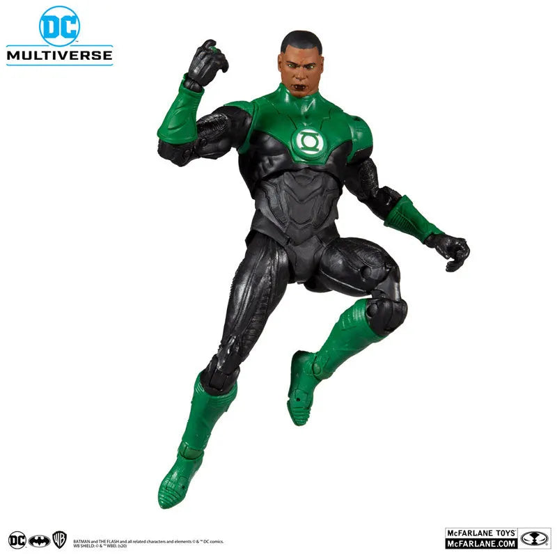 DC Multiverse Action Figure #053 Green Lantern (John Stewart) [Comic/DC Rebirth]ㅤ – McFarlane Toys – ActionFigure Brasil