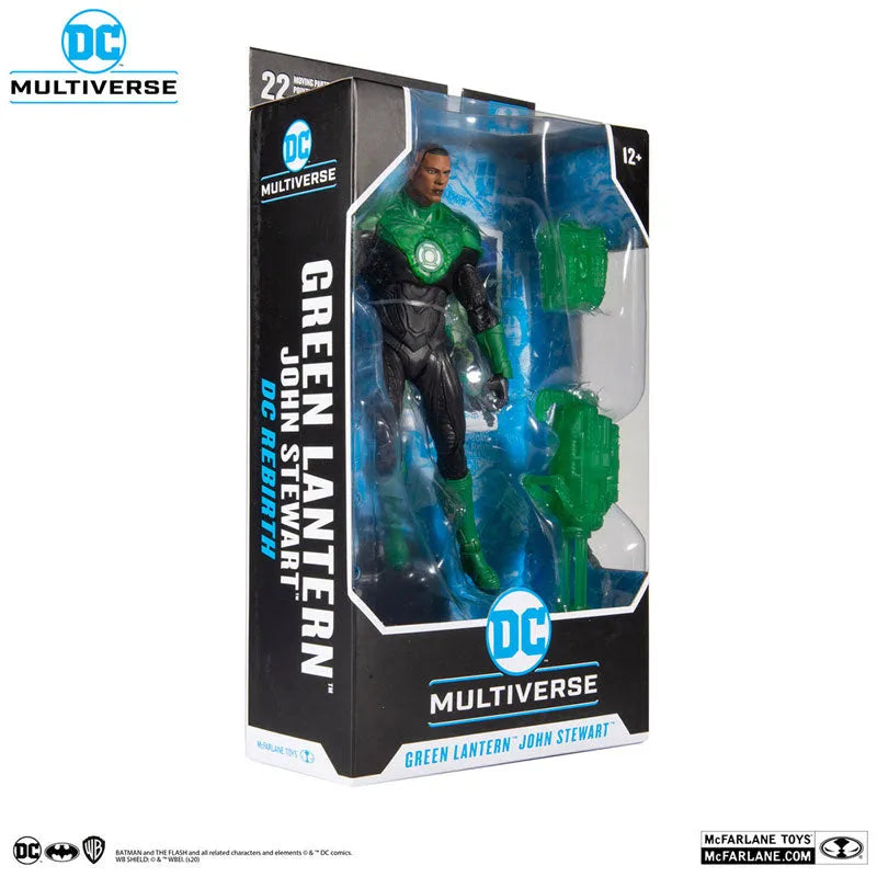 DC Multiverse Action Figure #053 Green Lantern (John Stewart) [Comic/DC Rebirth]ㅤ – McFarlane Toys – ActionFigure Brasil