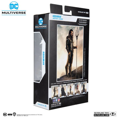 DC Multiverse Action Figure #060 Aquaman "Zack Snyder's Justice League"ㅤ – McFarlane Toys – ActionFigureBrasil — ângulo diferente