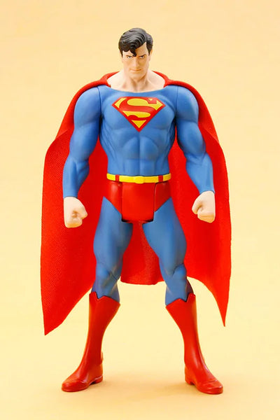 DC UNIVERSE ARTFX+ "Superman" Super Powers Classicsㅤ – Kotobukiya – ActionFigureBrasil