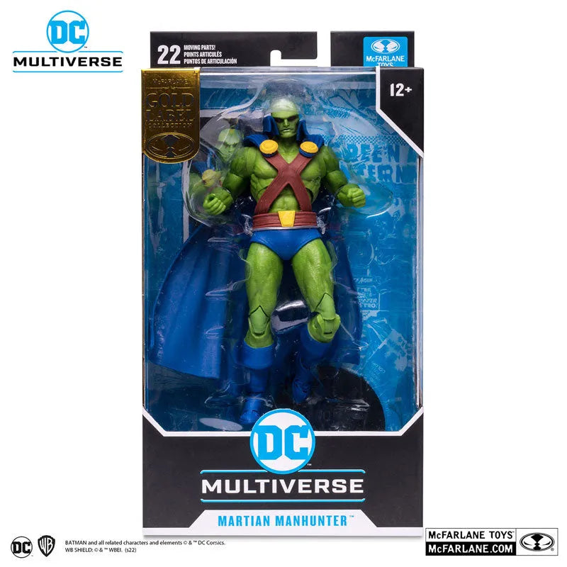 DCMultiverse 7 Inch, Action Figure #160 Martian Manhunter (Classic) [Comic]ㅤ – McFarlane Toys – ActionFigureBrasil