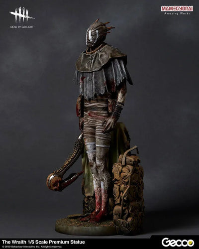 Dead by Daylight - The Wraith - Premium Statue Series No.01 - 1/6 (Gecco, Mamegyorai)ㅤ – Gecco As Manufacturer,Mamegyorai As Distributor – ActionFigure Brasil — embalagem