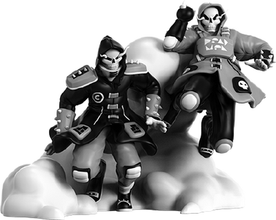 Dead Men – Mighty Jaxx – ActionFigure Brasil