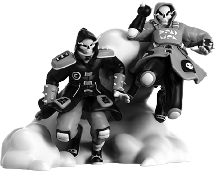 Dead Men – Mighty Jaxx – ActionFigure Brasil