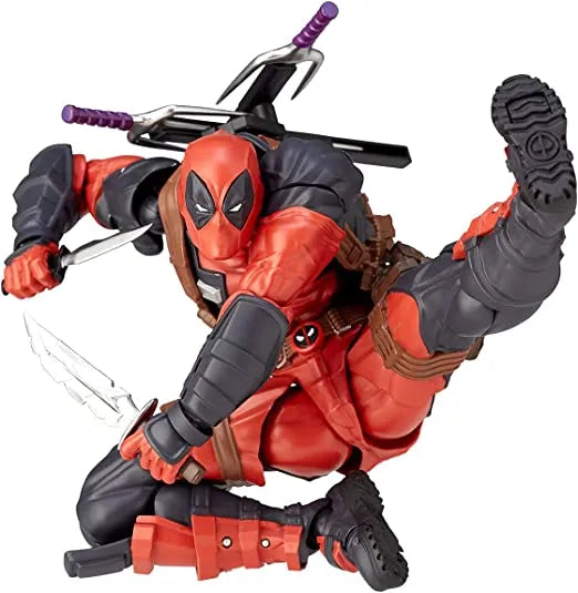 Deadpool - Amazing Yamaguchi No.025 - Revoltech - Ver.2.0 - 2023 Re-release (Kaiyodo)ㅤ – Kaiyodo – ActionFigure Brasil