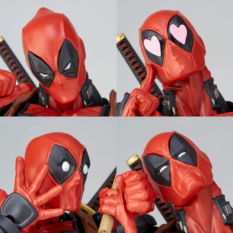 Deadpool - Amazing Yamaguchi No.025 - Revoltech - Ver.2.0 - 2023 Re-release (Kaiyodo)ㅤ – Kaiyodo – ActionFigure Brasil