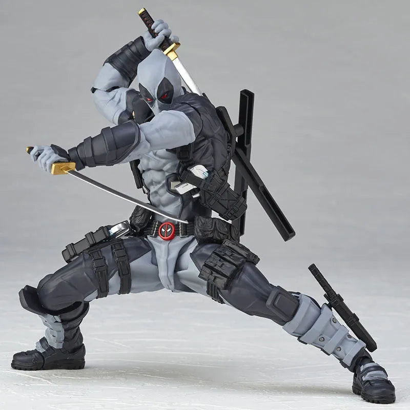 Deadpool - Amazing Yamaguchi No.025EX - Ver.2.0, X-FORCE color ver. (Kaiyodo)ㅤ – Kaiyodo – ActionFigureBrasil