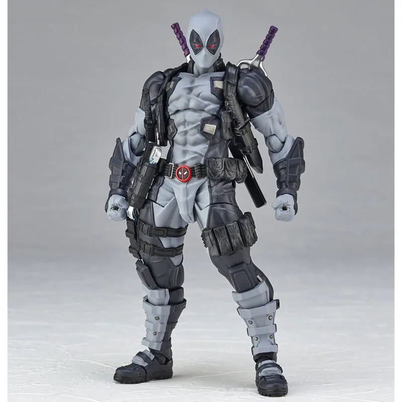 Deadpool - Amazing Yamaguchi No.025EX - Ver.2.0, X-FORCE color ver. (Kaiyodo)ㅤ – Kaiyodo – ActionFigureBrasil