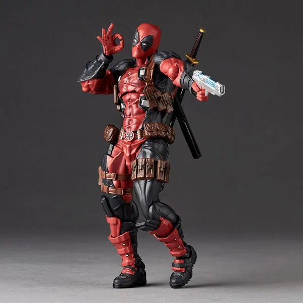 Deadpool - Amazing Yamaguchi - Revoltech - Ver. 2.5 (Kaiyodo)ㅤ – Kaiyodo – ActionFigureBrasil