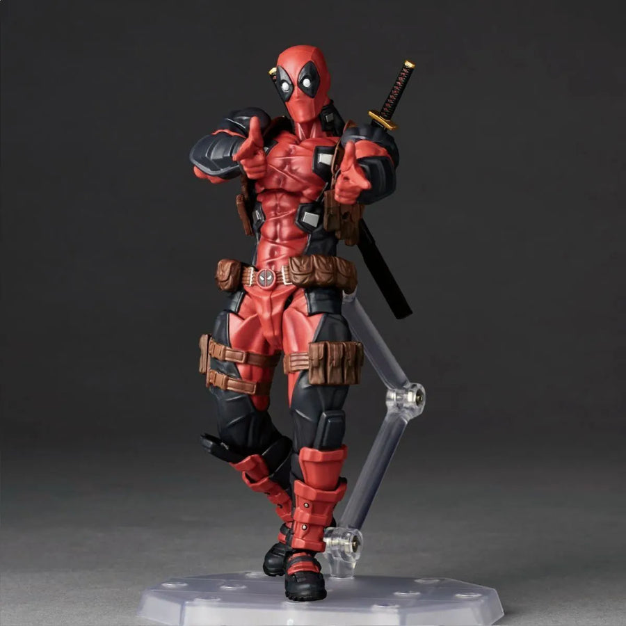 Deadpool - Amazing Yamaguchi - Revoltech - Ver. 2.5 (Kaiyodo)ㅤ – Kaiyodo – ActionFigureBrasil