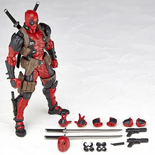Deadpool - Amecomi Yamaguchi No.001 - Revoltech (Kaiyodo)ㅤ – Kaiyodo – ActionFigure Brasil