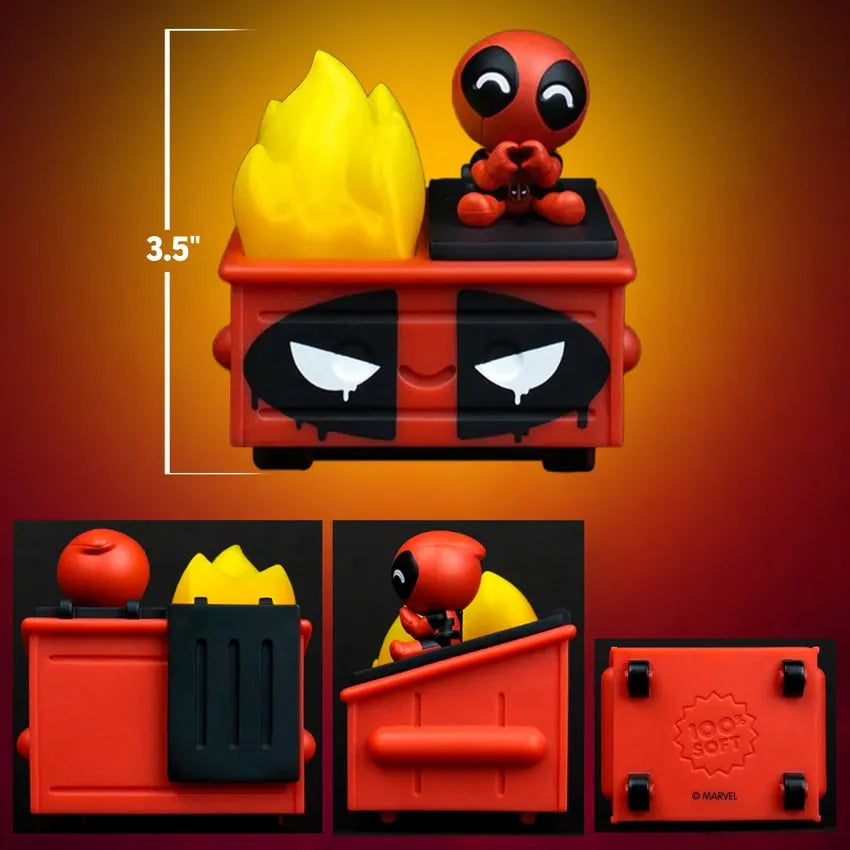 Deadpool Dumpster Fire – 100% Soft – ActionFigure Brasil