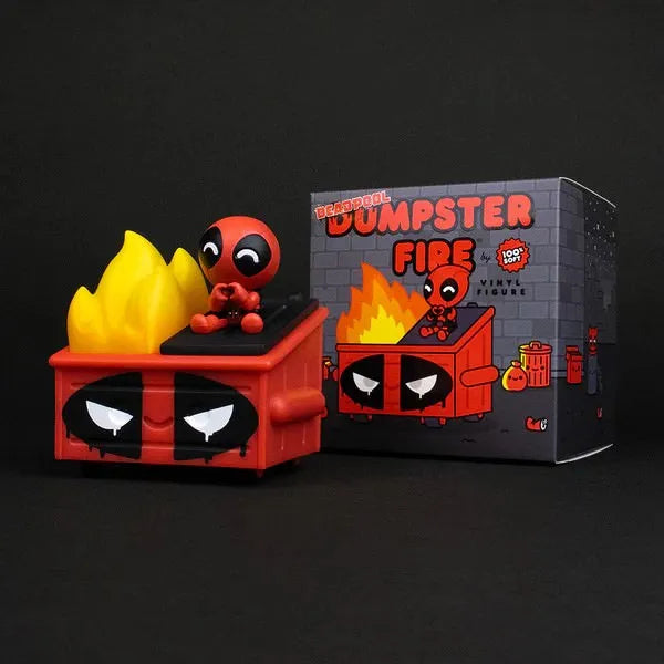 Deadpool Dumpster Fire – 100% Soft – ActionFigure Brasil
