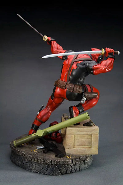 "Deadpool" Fine Art Statue Deadpoolㅤ – Kotobukiya – ActionFigure Brasil — embalagem