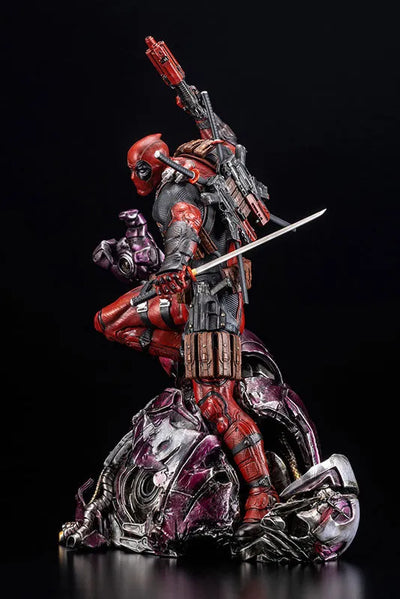 Deadpool - Fine Art Statue - Fine Art Statue Signature Series - 1/6 (Kotobukiya)ㅤ – Kotobukiya – ActionFigureBrasil — detalhe do produto
