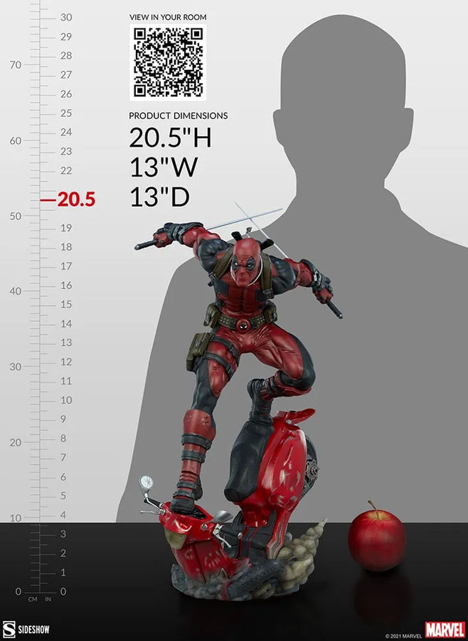 Deadpool - LIMITED EDITION: 2000 (Exclusive) – Sideshow Collectibles – ActionFigure Brasil