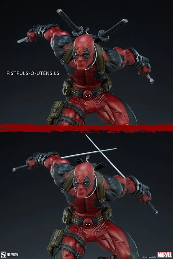 Deadpool - LIMITED EDITION: 2000 (Exclusive) – Sideshow Collectibles – ActionFigure Brasil