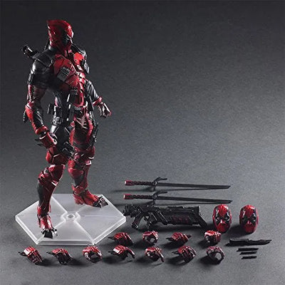 Deadpool - Play Arts Kai - Variant Play Arts Kai (Square Enix)ㅤ – Square Enix – ActionFigure Brasil — ângulo diferente