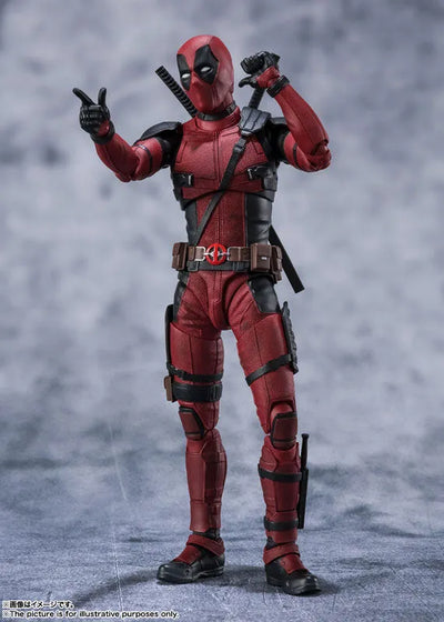 Deadpool - S.H.Figuarts (Bandai Spirits)ㅤ – Bandai Spirits – ActionFigure Brasil — acessórios