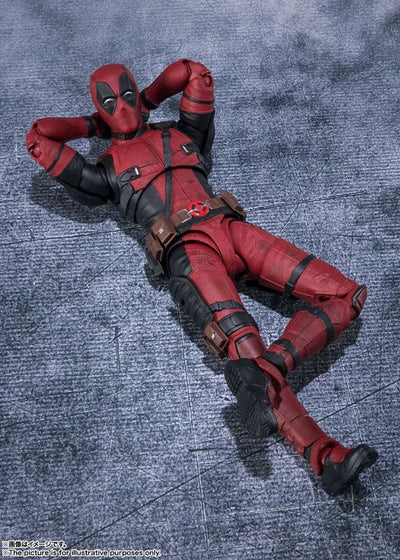 Deadpool - S.H.Figuarts (Bandai Spirits)ㅤ – Bandai Spirits – ActionFigureBrasil — com base expositora