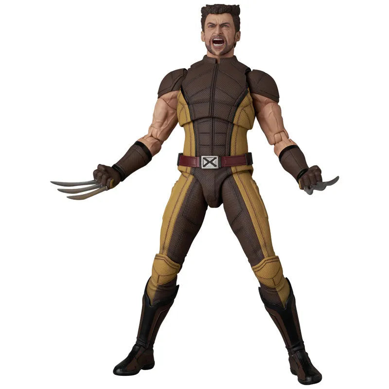 Deadpool & Wolverine - Wolverine - Mafex (No.297) - Brown Ver. (Medicom Toy)ㅤ – Medicom Toy – ActionFigureBrasil