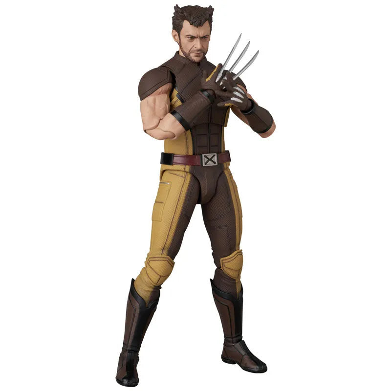 Deadpool & Wolverine - Wolverine - Mafex (No.297) - Brown Ver. (Medicom Toy)ㅤ – Medicom Toy – ActionFigureBrasil