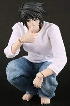 Death Note - L - Real Action Heroes - 332 (Medicom Toy)ㅤ – Medicom Toy – ActionFigure Brasil